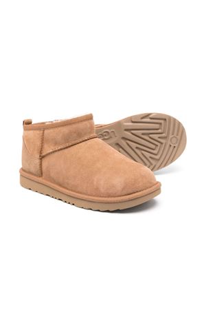 stivaletto in pelle marrone UGG KIDS | 1130750KCHE